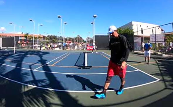 2020 PB Cal Open Day3 Senior Mens Doubles Dayne Gingrich Chris Miller Scott Moore Steve Cole P2