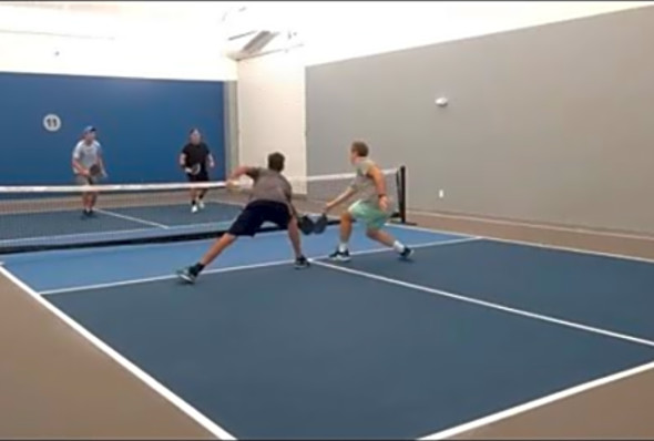 FURIOUSLY FAST FIREFIGHTS! 4.5 Pickleball Rec Game at The HOP in Leland, NC