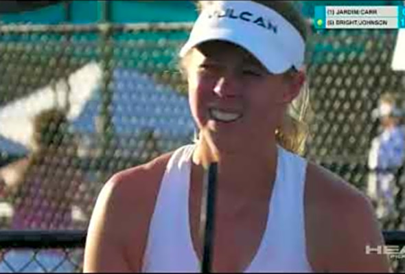 Professional Pickleball Women&#039;s Doubles - JARDIM/CARR VS BRIGHT/JOHNSON Punta Gorda Open -FEB 2022