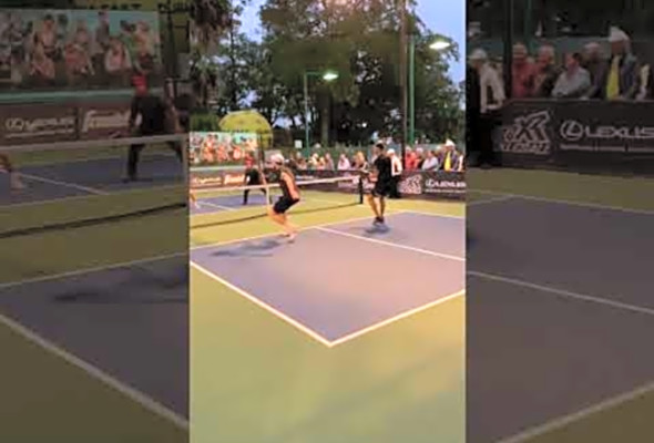 THIS is how you win a pickleball point!