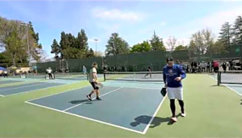 First Mens Doubles 4.0 Level Pickleball Tournament of 2025 Northern California - Match 2 3.29.25
