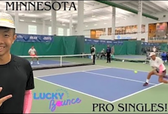 Minnesota PPA pro singles match 2024