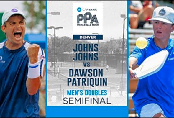 Johns brothers take on Dawson and Patriquin in the Semifinals