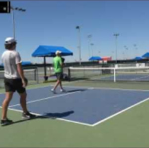 Gold Patrick/Rio vs Jason/Nate (Cabana Cash Game Pickleball 2022/10/01)