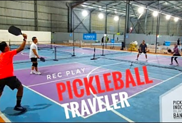 FUN PICKLEBALL INDONESIA - Rec Play AndiCakra-Johan v Dessy-Erik #pickleballbandung
