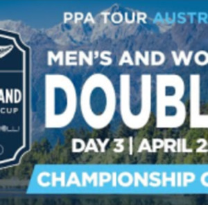 PPA Australia: New Zealand Pickleball Cup - Pro Gender Doubles (Day 3) C...