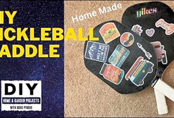 DIY Pickleball Paddle, How to make your own