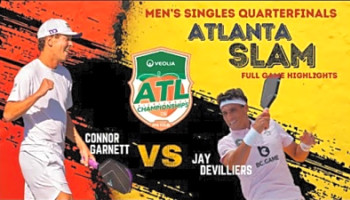 INCREDIBLE Match Connor Garnett vs Jay Devilliers at Atlanta Pickleball Championships Highlights