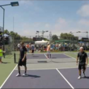 2017 So Cal Classic Pickleball Tournament Men&#039;s Doubles Pro Johns/Ashwor...
