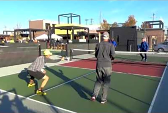 Chicken N Pickle Pickleball Tournament OMD Grubbs Thomas vs Huff Howard