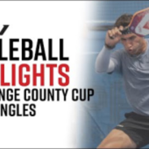 Jay Devilliers&#039; Great Defense Pickleball Highlight - Orange County Cup M...