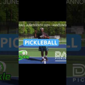 Juneteenth 2024 Pickleball Announcement. #sports #shortsvideo #picklebal...