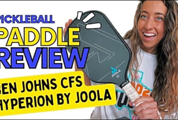 Pickleball Paddle Review - JOOLA Ben Johns Hyperion CFS Paddle