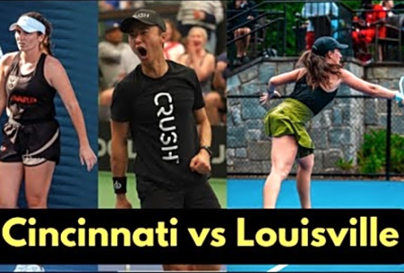 Pickleball PRO SHOWDOWN - Cincinnati vs Louisville Mens Doubles Match