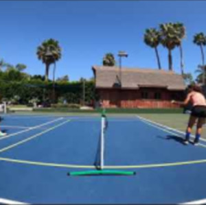 Girls versus Boys Pickleball High Level Rec Jessie Irvine Cristina Gabe ...