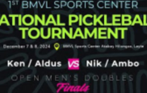 FINALS - 1st BMVL National Pickleball Tourney - Open Men&#039;s Doubles - Ken...