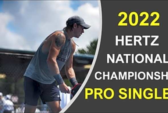 FULL Match! Men&#039;s PRO Singles INTENSE pickleball comeback (condensed)