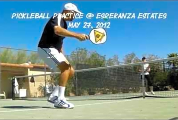 Pickleball Practice in Green Valley