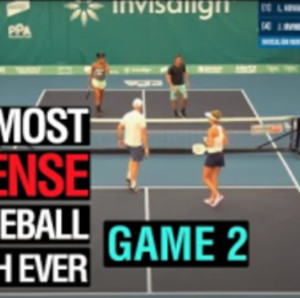 THE RESET: Breaking down the greatest match in Pickleball history (Game 2)