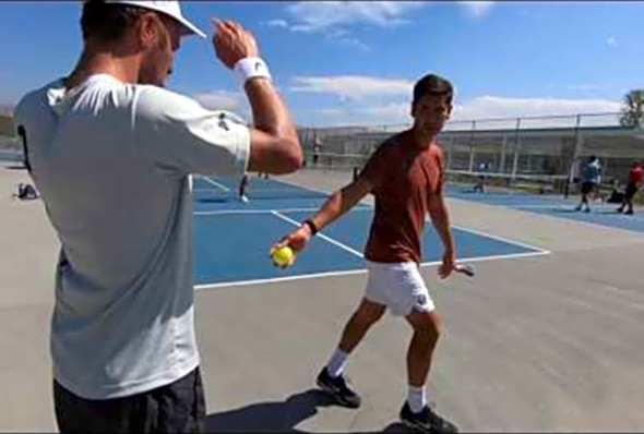 2019 Pro Pickleball Triple Crown Day I - Loong/Zbinden vs Daescu/McGuffin