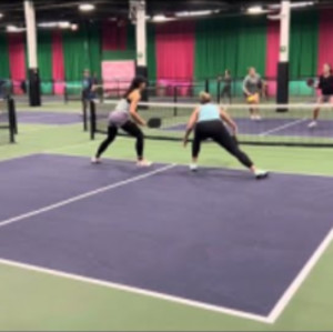 Womens open division bracket game CT summer sendoff Pickleball tournament