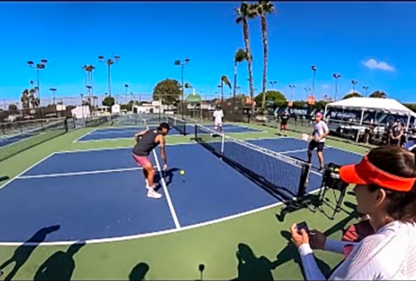 Warmup Drills at Tyson McGuffin Pickleball Camp