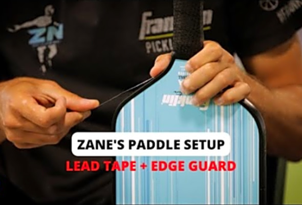 How Do I Set Up My Paddle? How Much Lead Tape? Zane Navratil Pickleball