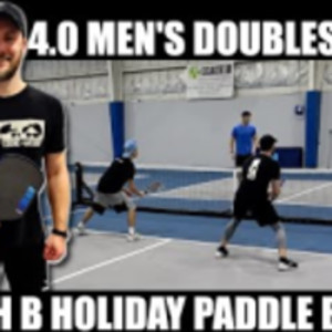 2023 Coach B Holiday Paddle Battle 4.0 Men&#039;s Doubles Pickleball Tournament