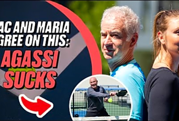 McEnroe and Sharapova: Agassi is Done For