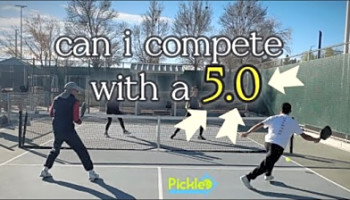 i played against a 5.0 pickleball player in las vegas - 2025