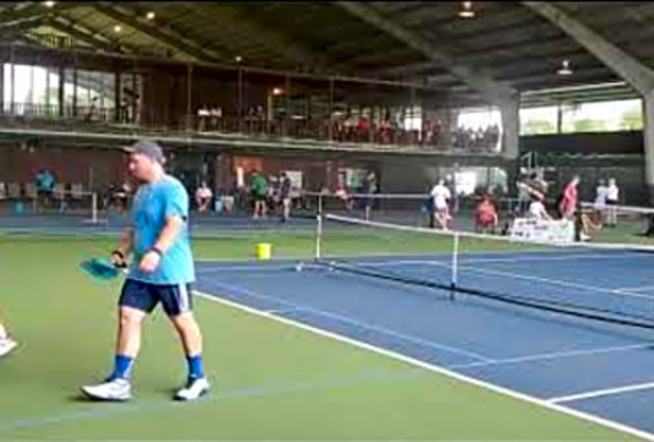 Summer Smash Pickleball Tournament at April Sound-July 16, 2022 Men&#039;s Double Match 3.0