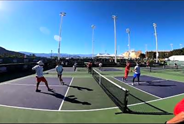 2022 USAPA Nationals Men&#039;s William Sobek Ryler DeHeart Warren Tamanaha Moo Venkatesan