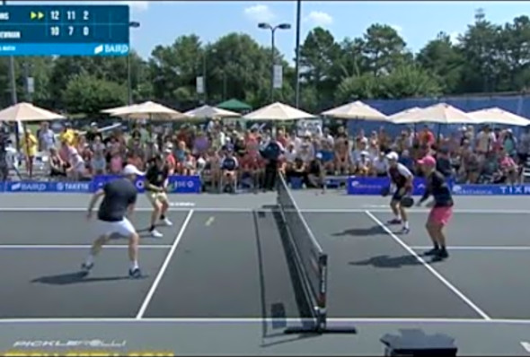 AMAZING PICKLEBALL HIGHLIGHTS PEACHTREE CLASSIC JOHNS JOHNS VS WRIGHT NEWMAN