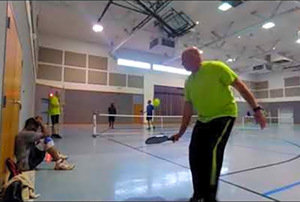 Berwick pickleball Men&#039;s double Braxton Head/Larry Pool Jr. V Randy Duplechien/Brian Head