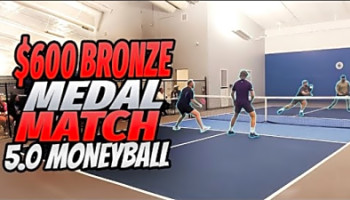 INSANE POWER! $600 Bronze Medal Match 5.0 - 1 Game To 15 - Moneyball at The HOP in Leland, NC