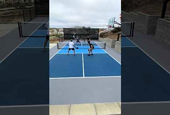 INTENSE Pickleball Point! #pickleball #pickleballhighlights #ppa