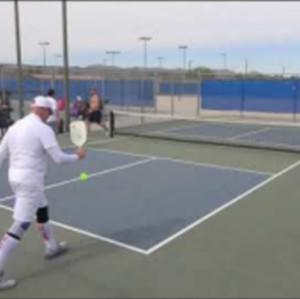 Rnd 3 Daniel/Tracy vs Tim/Rick (Pecos Legends Pickleball 2021/02/13)