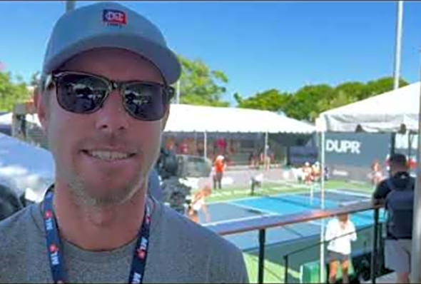 Sam Querrey NOT breaking any news about playing Pro Pickleball for Major League Pickleball.