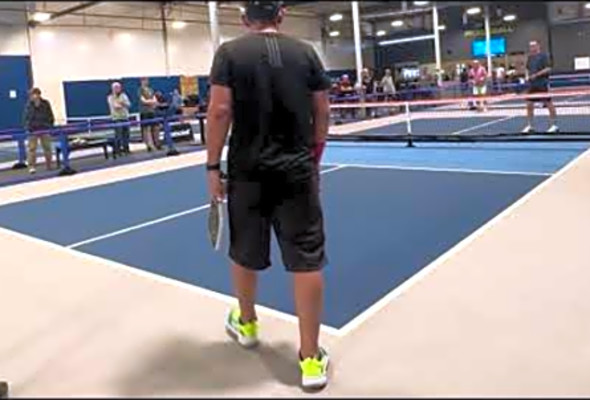 Pickleball Mens 4.0 Tournament Gold Medal Match - Game 3
