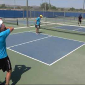 Clayton/Kane vs Patrick/Scott F. (Pecos Legends Pickleball 2021/09/18)