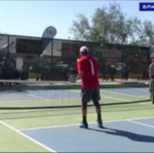 Farias / Ditzik vs Trefry / Gingrich at Surprise Pickleball Monster Smas...