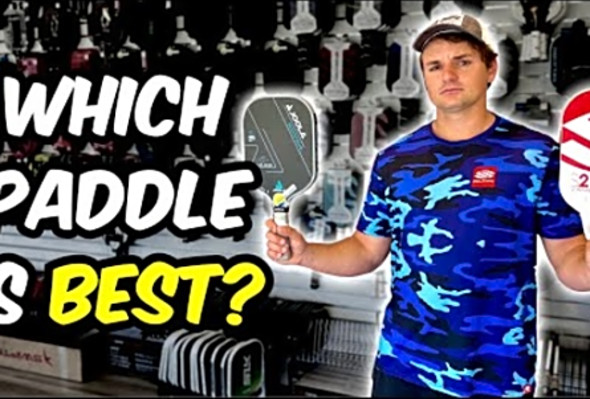 How to Find the Best Pickleball Paddle (for your game style)