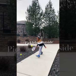 Pickleball Outside #pickleball #viral #highlights #idaho #winter
