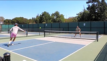 4.5 Pickleball Singles - Landon MacDonald vs Micheal Finnie