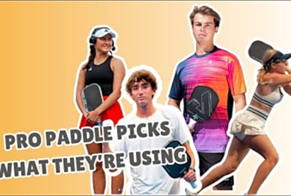&quot;Pickleball Paddles Used by Top Pros (You Might Be Surprised!)&quot;
