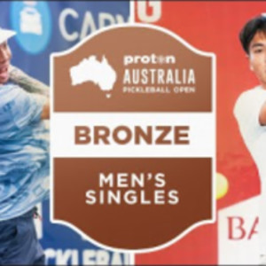 Quang Duong v Phuc Hyunh at the Proton Australia Pickleball Open