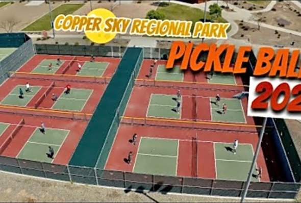Coppersky Regional Park Pickleball in Maricopa AZ 2022