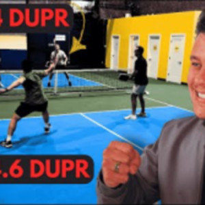 Can 4.6 DUPR Players Beat 5.4 DUPR Players?! (Match Review)