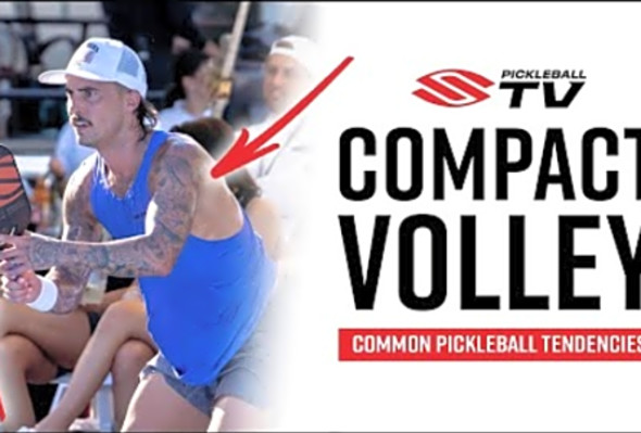 Keep Your Stroke COMPACT To Win More Hand Battles - Pickleball Drills From Tyson McGuffin