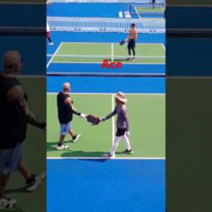 Ace of the day #pickleball #highlights